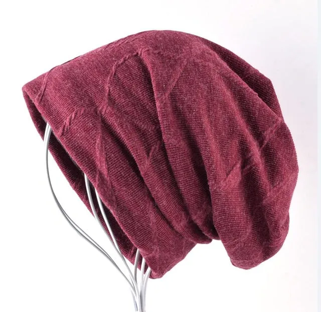 Sweet Deal Inside Men'S Fashion Beanie Hat - Blue,Red,Black