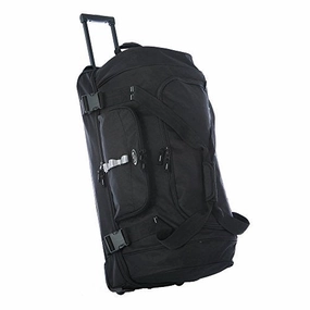 Olympia Sports Plus Drop Bottom Rolling Duffel Bag In Black Trending Now Offer