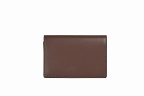 Faire Leather Co. - Specter Business Cardholder | Vt Dark Brown Deal Frenzy Today