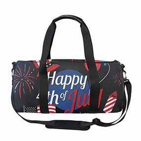 Limited Time Discount Hot Offer Inside Gym Bag Independence Dy Sports Travel Duffel Lightweight Canvas Bag