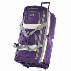 Olympia 33 Inch 8 Pocket Rolling Duffel, Dark Lavende Trending Deals Today