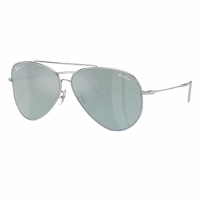 Special Occasion Discount Today Only Offer Ray-Ban Aviator Reverse Rbr0101S 003/30 - Silver Frame With Silver Lens