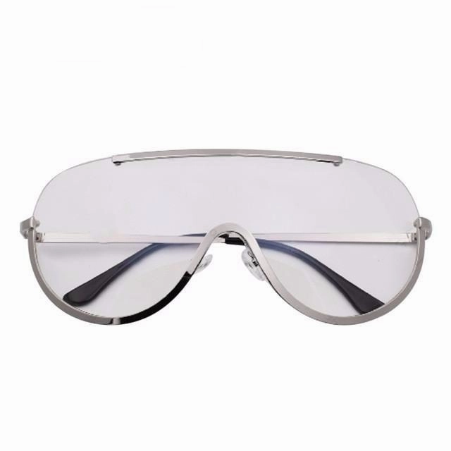 Best Seller Deal Summer Fashion Oversize Shield Big Frame Sunglasses For Women