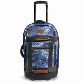 Original Penguin Luggage 21" Rolling Duffel Bag, Blue Palm Tree, One Size Todays Steal