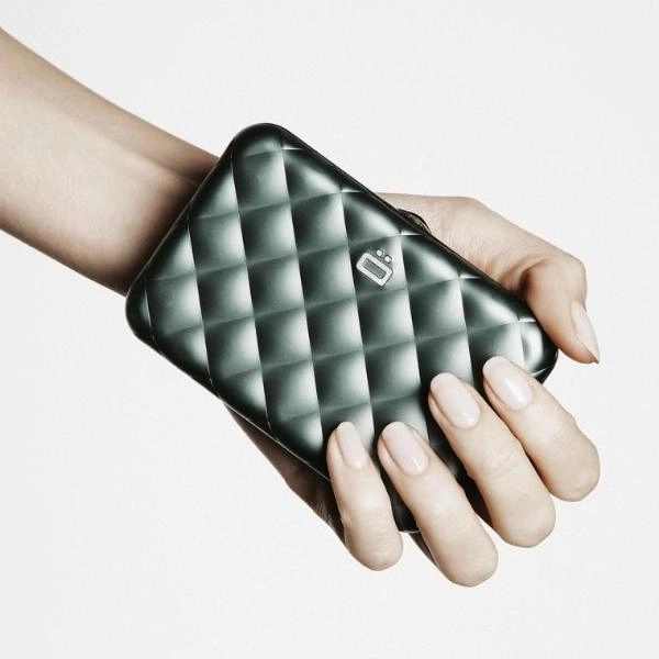 Quilted Button Card Case Wallet Limited Time Discount
