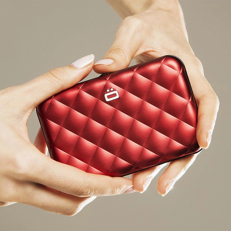 Quilted Button Card Case Wallet MustShop Sale