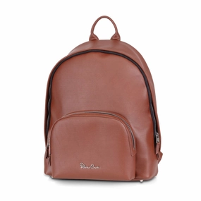 Hot Offer Inside Silver Cross Vegan Leather Rucksack - Tan