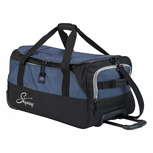 Skyway Sodo 26-Inch Rolling Duffel, Navy Blue Clearance Savings Now
