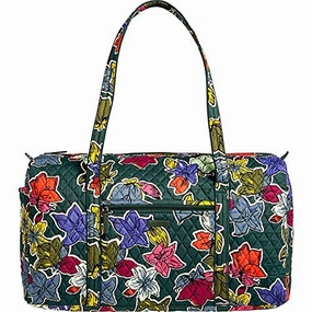 Shop Hot Picks Vera Bradley Luggage Women'S Large Duffel Falling Flowers Duffel