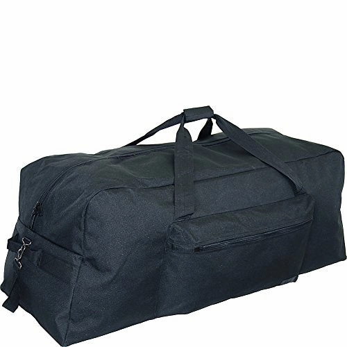 Netpack 42" 1200 D Interlace Poly Large Base Duffel (Black) Mega Discount Event Deal of the Day