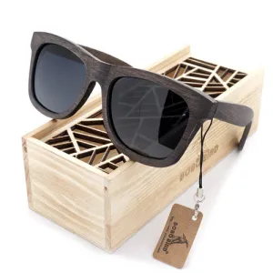 Flash Sale Now Men'S Wooden Polarized Lens Sunglasses In Wood Gift Case