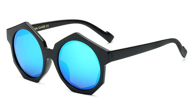 Women'S Round Luxury Fashion Geometric Sunglasses Dont Miss This Steal Grab the Deal Now