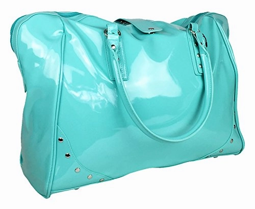 Today Only Special Last Chance Steal Trendy Flyer 19" Large Duffel/Tote Bag Luggage Travel Gym Purse Case Turquoise