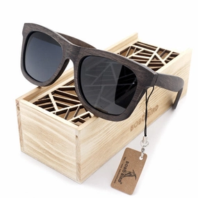 Flash Sale Now Men'S Wooden Polarized Lens Sunglasses In Wood Gift Case