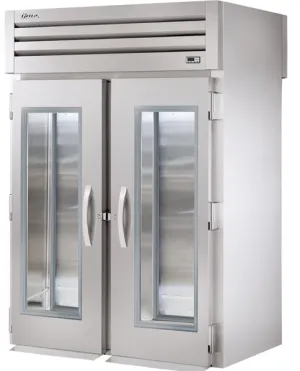 True STA2RRT-2G-2S, Commercial 68" Roll-Thru Refrigerator Glass Doors 2 Sections