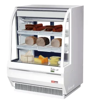 Turbo Air - TCDD-36H-W(B)-N, Commercial 36?? Direct Cooling Type Deli Display Case Refrigerator