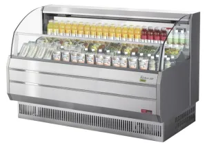Turbo Air - TOM-75SS-N, 75"L Slim Line-Stainless steel