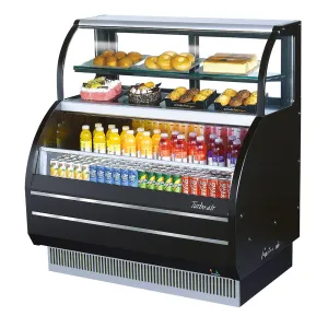 Turbo Air TOM-W-40SB-N 38 7/8" Horizontal Open Air Cooler w/ (4) Levels, 115v