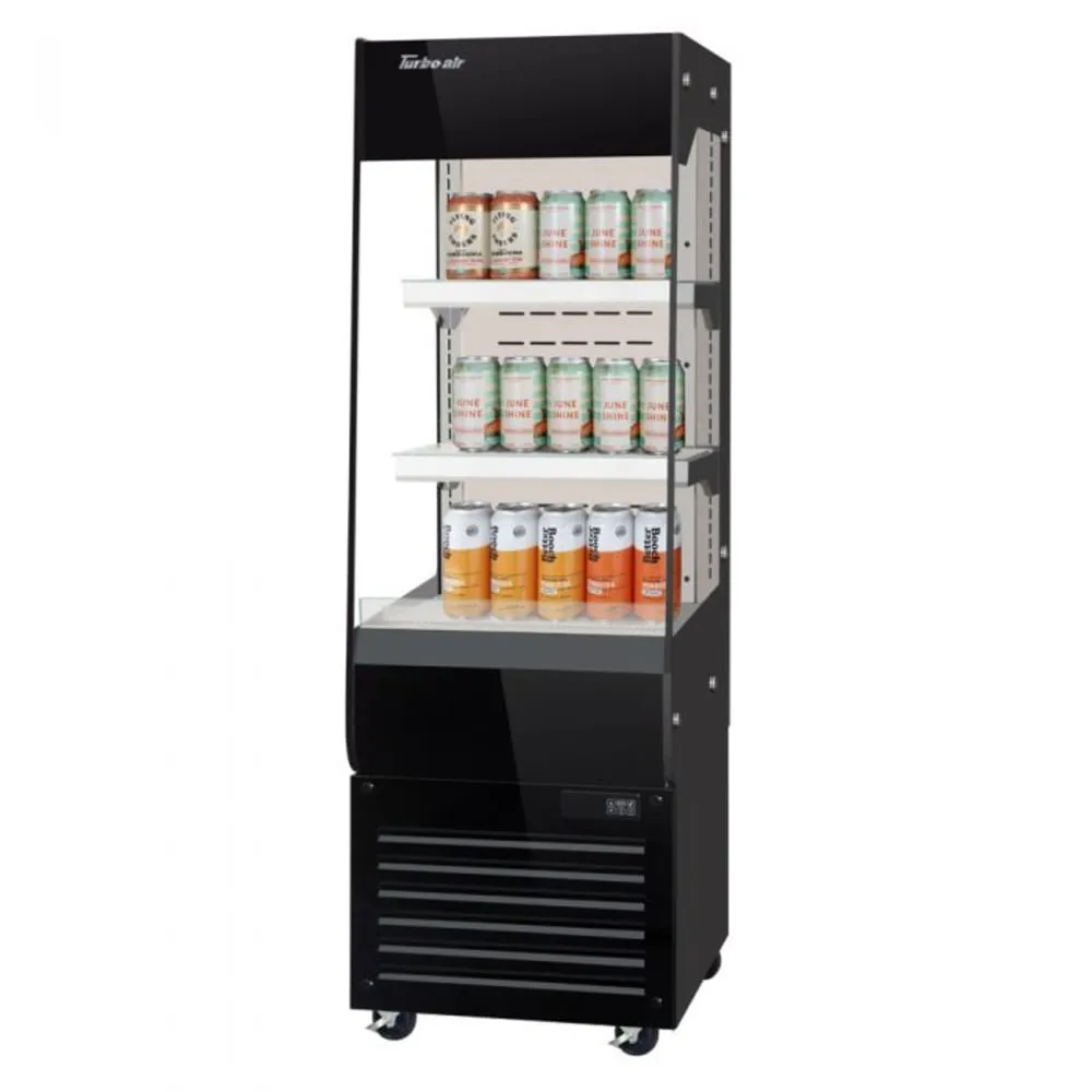 Turbo Air TOM20-60N-B 19 5/8" Vertical Open Air Cooler w/ (3) Levels, 115v