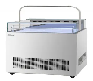 Turbo Air - TOS-50NN-D-S, 50" Sandwich & Cheese Display Case w/ Top Shelf - Stainless steel