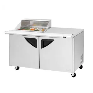 Turbo Air - TST-60SD-12M-N-CL, Commercial Super Deluxe Series, Mega-Top Sandwich/Salad Prep   Work Station