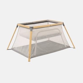 Tutti Bambini Cozee Go 3-In-1 Bassinet, Travel Cot & Playpen - Oak/Charcoal Hot Clearance Now Today Only Discount