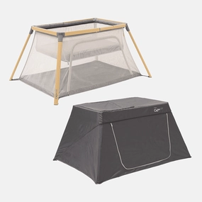 Tutti Bambini Cozee Go Day & Night Bundle - Oak/Charcoal GiftWorthy Sale
