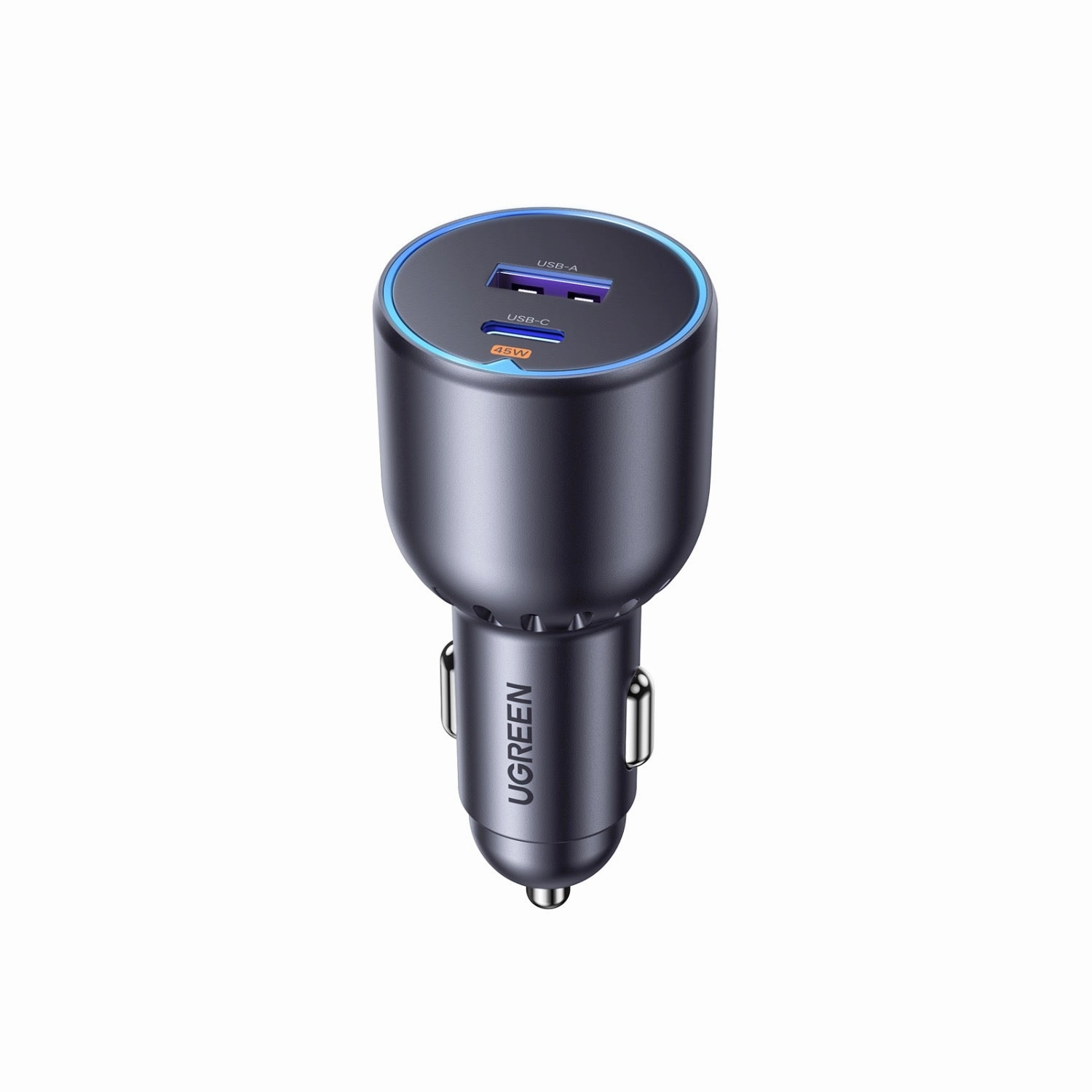 Last Chance Offer Grab It Fast Ugreen Dual Pd/Usb Car Charger 63W - Space Grey (Ug-Ec701-35023)