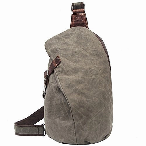 Unisex Sport Mountaineering Bucket Bag Canvas Backpack Travel Duffels Army Green Clearance Alert Now Flash Pick Today
