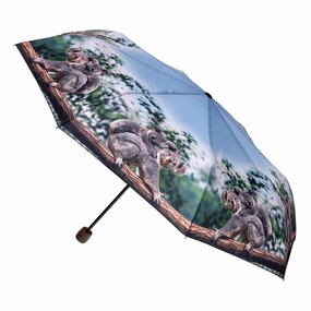 Today Only Savings Deal of the Day Upf50  Koala Print Deluxe Mini Maxi With Dark Wood Handle
