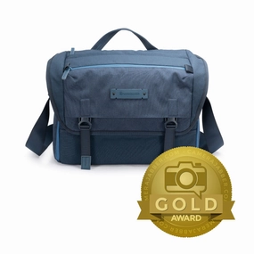 Veo Range 38 Nv 17 Litre Shoulder Bag With Internal Travel Tripod Compartment (To 41Cm Folded) - Blue Clearance Savings Now Trendy Picks Today