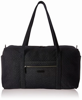 Vera Bradley Iconic Large Travel Duffel, Denim, Denim Navy Special Price Offer