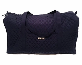 Online Exclusive Deal Vera Bradley Large Duffel Bag Micro Fiber Classic Navy