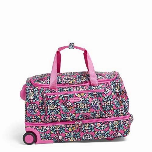 Vera Bradley Lighten Up Foldable Rolling Duffel, Kaleidoscope Rosettes Last Chance Offer Online Deal Frenzy