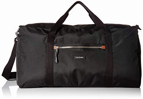 Vera Bradley Lighten Up Large Travel Duffel, Polyester, Black Hot Deal Alert Sweet Deal Today
