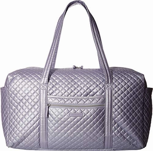 Shop Save Big Vera Bradley Women'S Iconic Large Travel Duffel Lavender Pearl One Size
