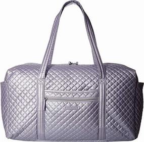 Shop Save Big Vera Bradley Women'S Iconic Large Travel Duffel Lavender Pearl One Size