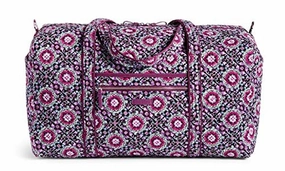 Best Deal Online Vera Bradley Xl Duffel Travel Bag - Lilac Medallion