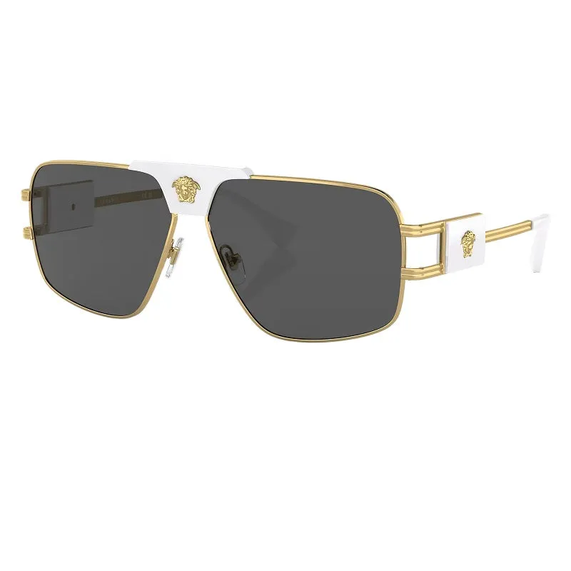 Versace Ve2251 Gold With Grey Lens Sunglasses For Men Dont Wait Save