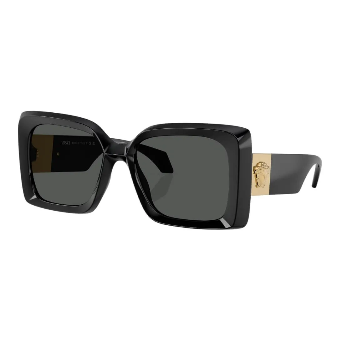 Hot Sale Alert Mega Online Discount Versace Ve4467U Gb1/87 Sunglasses - Black Frame, Dark Grey Lens