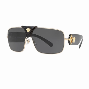 Versace Ve2207Q 100287 Sunglasses -Grey-Black & Gold Perfect Gift Sale Daily Hot Deal