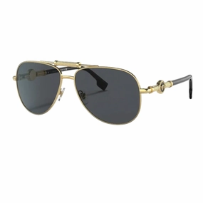Versace Ve2236 100287 Dark Grey Sunglass Todays Best Deal