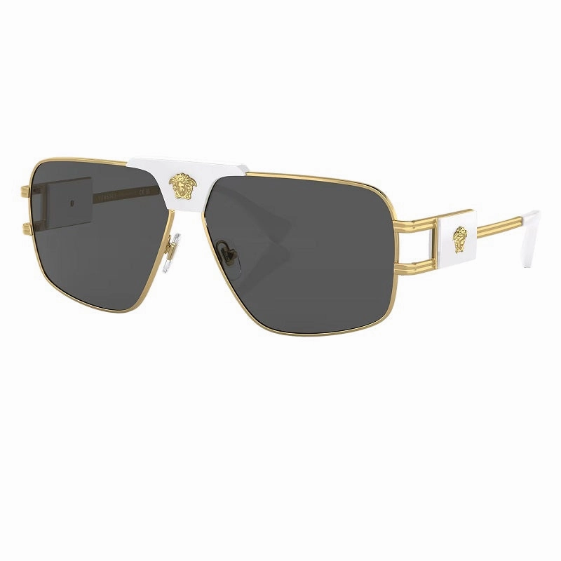 Versace Ve2251 Gold With Grey Lens Sunglasses For Men Dont Wait Save