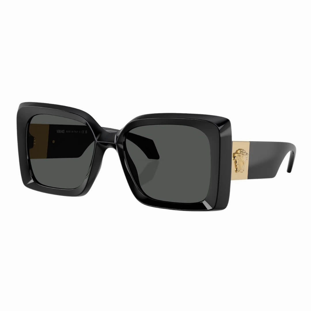 Hot Sale Alert Mega Online Discount Versace Ve4467U Gb1/87 Sunglasses - Black Frame, Dark Grey Lens