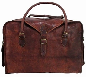 Exclusive Online Offer Price Slash Today Vintage Crafts Leather 21 Inch Duffel Travel Gym Sports Overnight Weekend Leather Bag