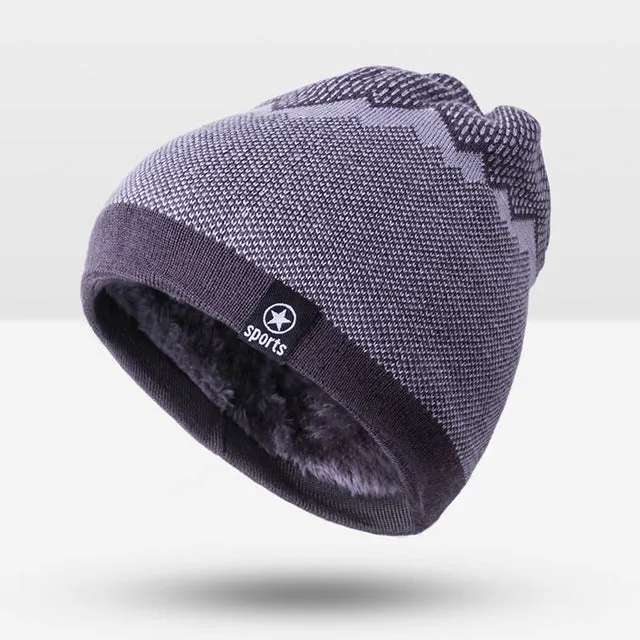 Warm Fashion Winter Hat For Men  - Black,Brown,Gray,Navy,Red Hot Pick Deal Biggest Savings Now