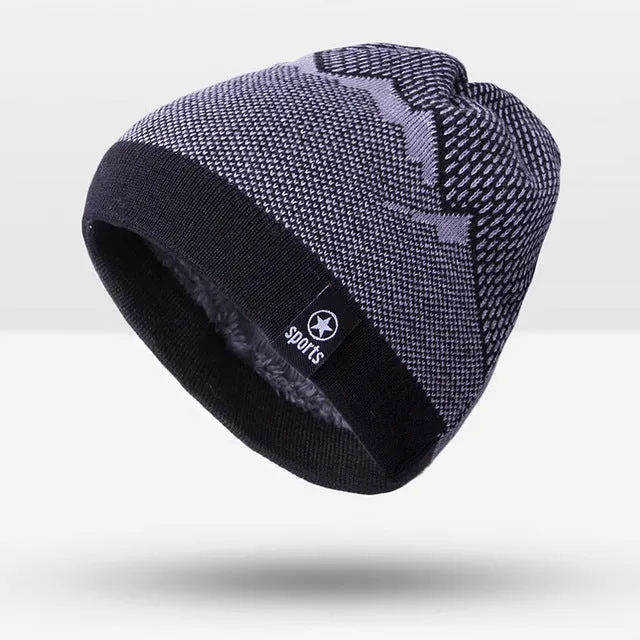 Warm Fashion Winter Hat For Men  - Black,Brown,Gray,Navy,Red Trending Hot Deal MustShop Sale