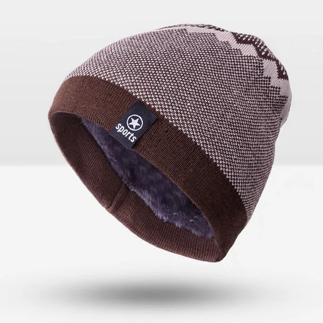Exclusive Holiday Deal Hot Pick of the Day Warm Fashion Winter Hat For Men  - Black,Brown,Gray,Navy,Red