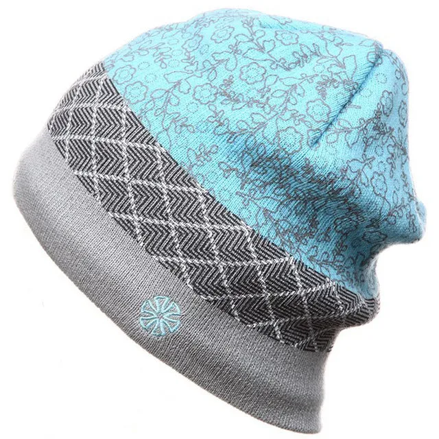 Grab the Deal Now Warm Winter Snowboard Beanies - White,Green,Gray