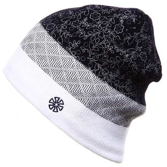 Warm Winter Snowboard Beanies - White,Green,Gray Flash Pick Today